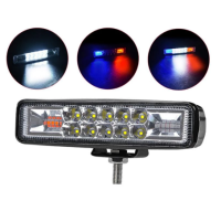 OFF ROAD LAMBA ÇAKARLI 10 LED KIRMIZI-MAVi 14*3 CM 1